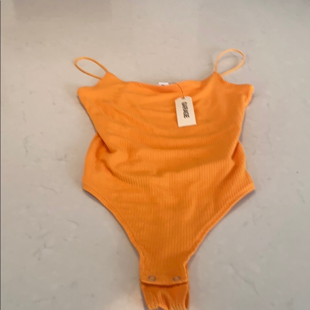NWT Orange Bodysuit